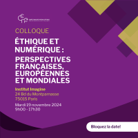 Vignette annonce colloque éthique du numérique